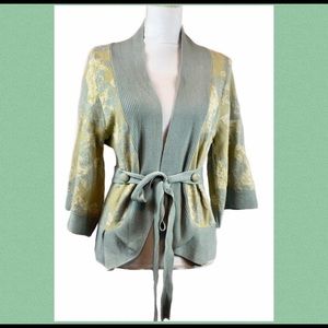 Anthropologie Moth Wrap sweater